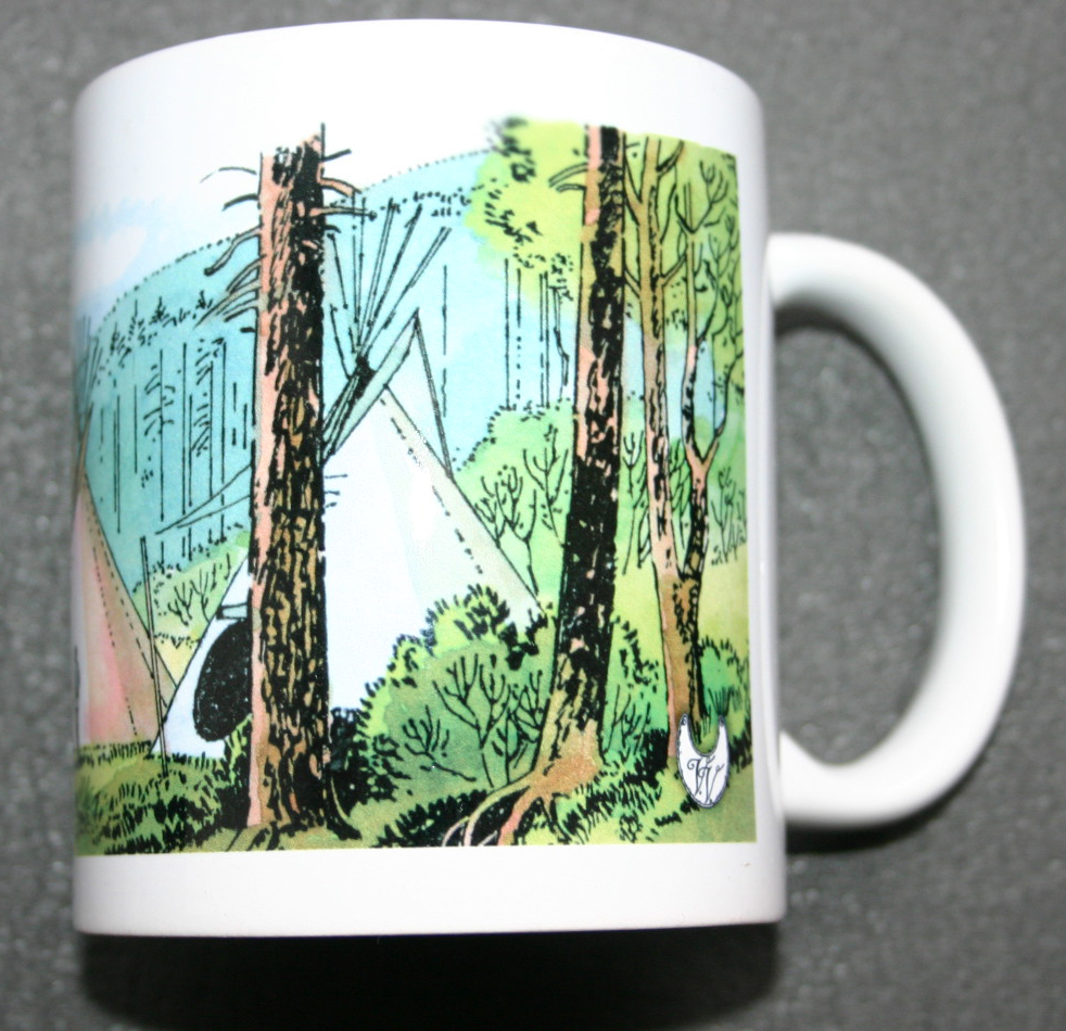 HRNÍČEK S POTISKEM "WALITAKA 1 "  325 ML 