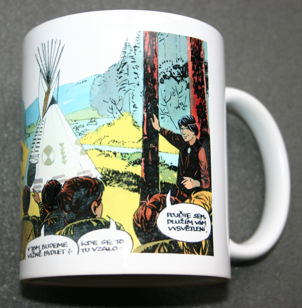 HRNÍČEK S POTISKEM "WALITAKA 2 "  325 ML 