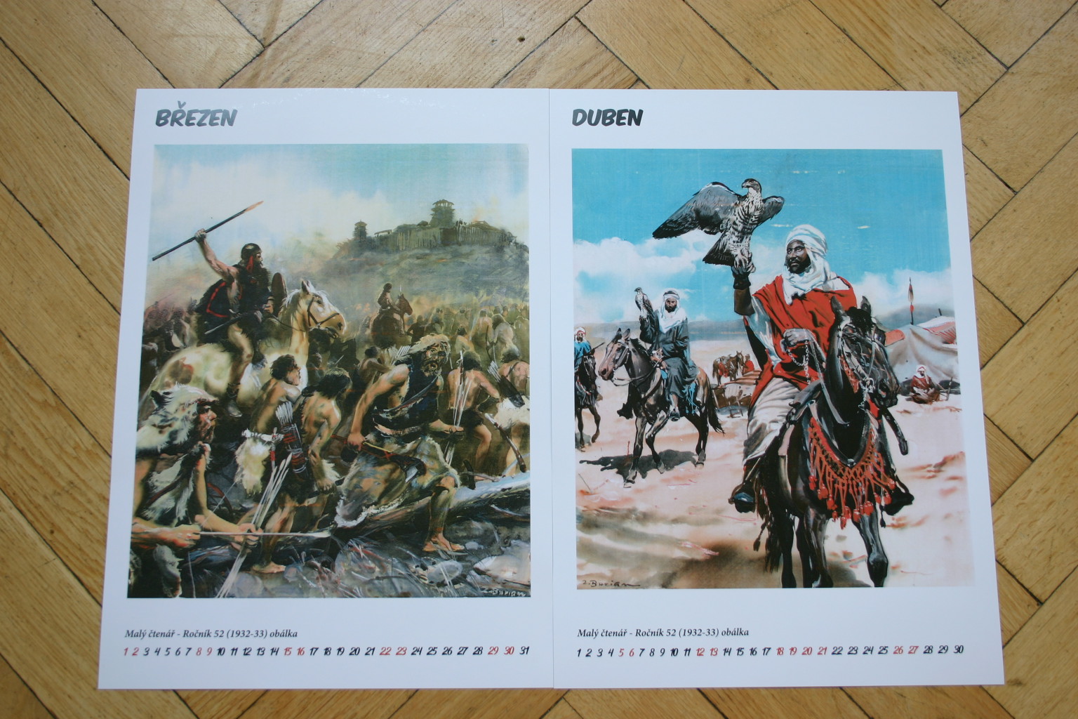 KALENDÁŘ ZDENĚK BURIAN 2025 - NOVÉ