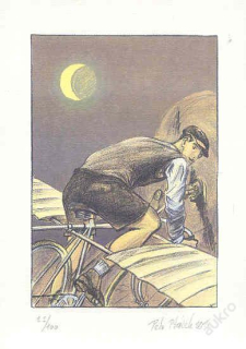 JAN TLESKAČ - ČÍSLOVANÁ LITOGRAFIE 