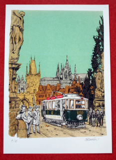 RICHARD FISCHER - PRAŽSKÉ TRAMVAJE 1