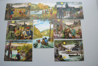 SADA POHLEDNIC RYCHLÉ ŠÍPY A DALŠÍ 7  /8 KS /