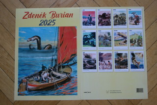 KALENDÁŘ ZDENĚK BURIAN 2025 - NOVÉ